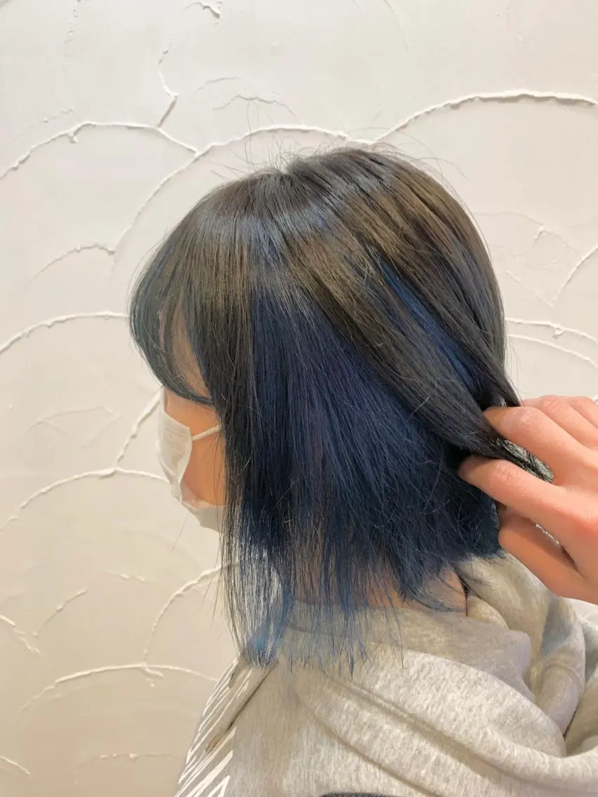 カラー ヘアカラー トリートメント ヘッドスパ 【店長】インナー指名 No.1戸塚優思のヘアスタイル