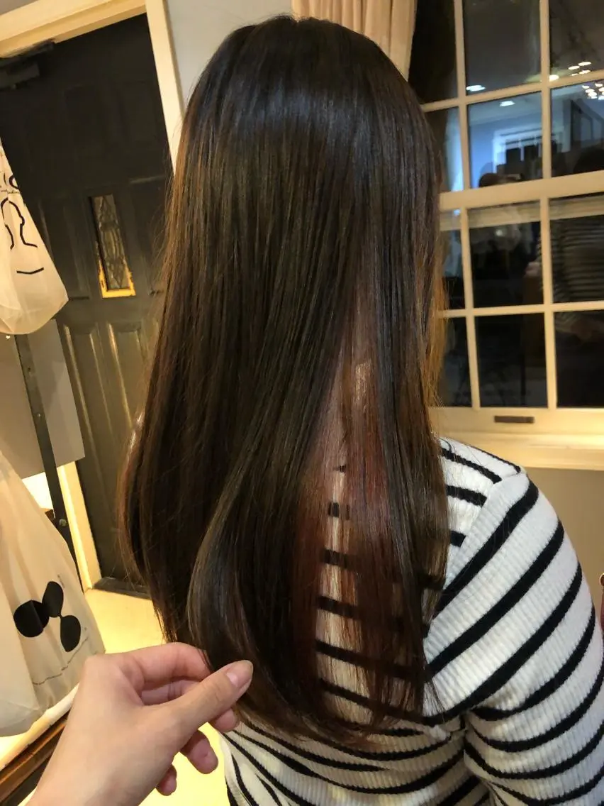 セミロング トリートメント ヘッドスパ eri kinjoのヘアスタイル