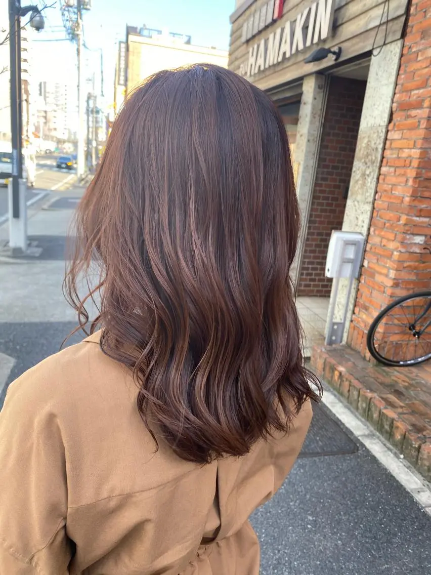 ロング アッシュ ヘアカラー トリートメント ハイトーン/メンズ 水野翔太のヘアスタイル
