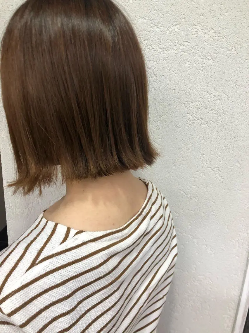 ショート カット トリートメント ブリーチ/髪質改善 店長 板垣智大のヘアスタイル