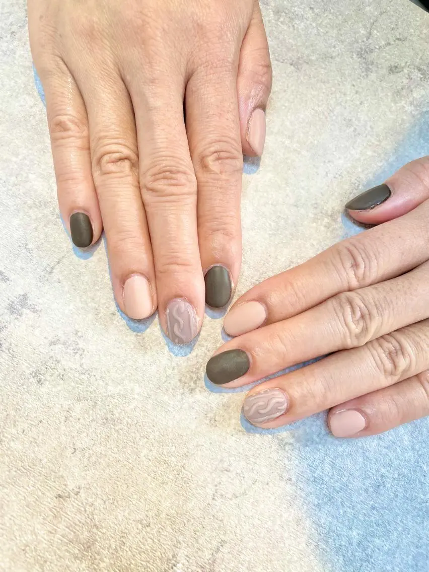 ネイル マットネイル FASTNAIL PLUS 新宿店のネイルデザイン