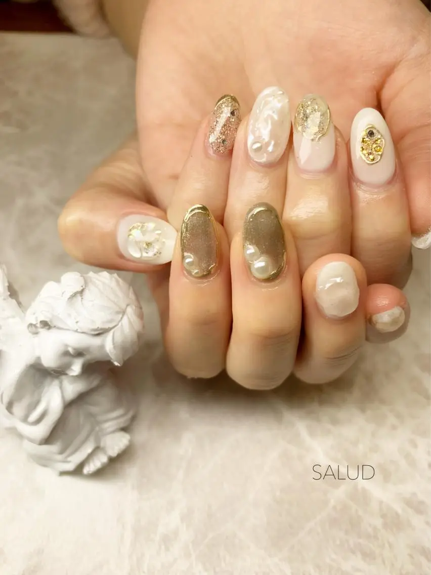 ネイル ハンドネイル Nail Salon SALUDのネイルデザイン