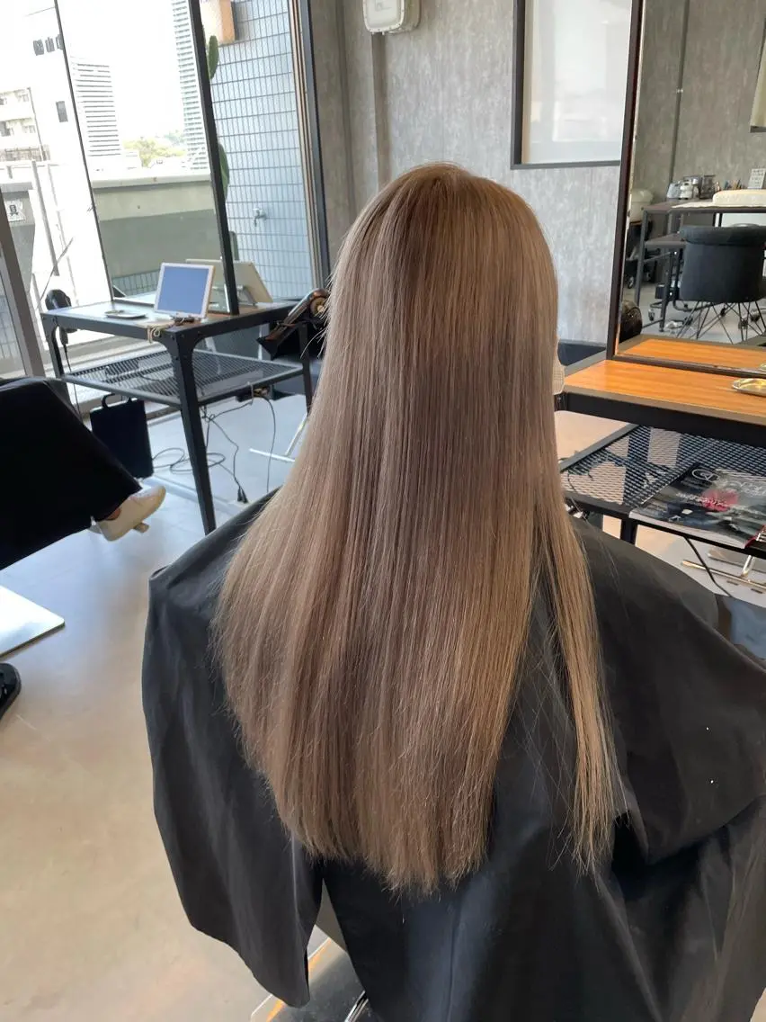 ロング カラー ヘアカラー トリートメント ALLEN hair 京橋店のヘアスタイル