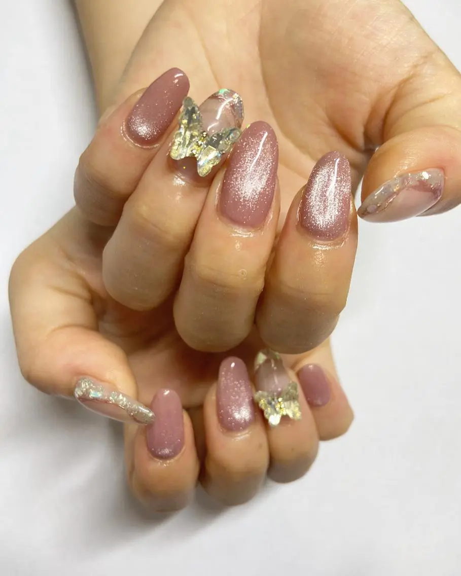 ネイル マグネットネイル nail_ kinaのネイルデザイン