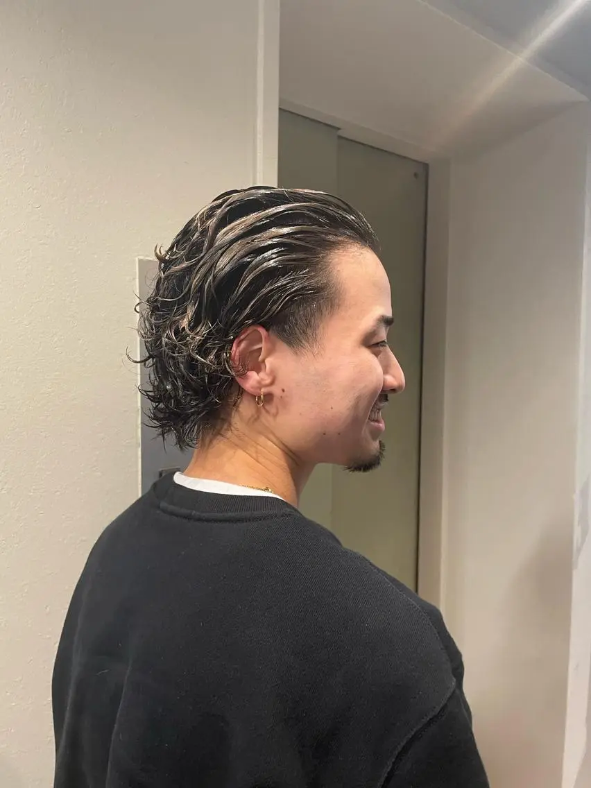 パーマ 椿 智行のヘアスタイル