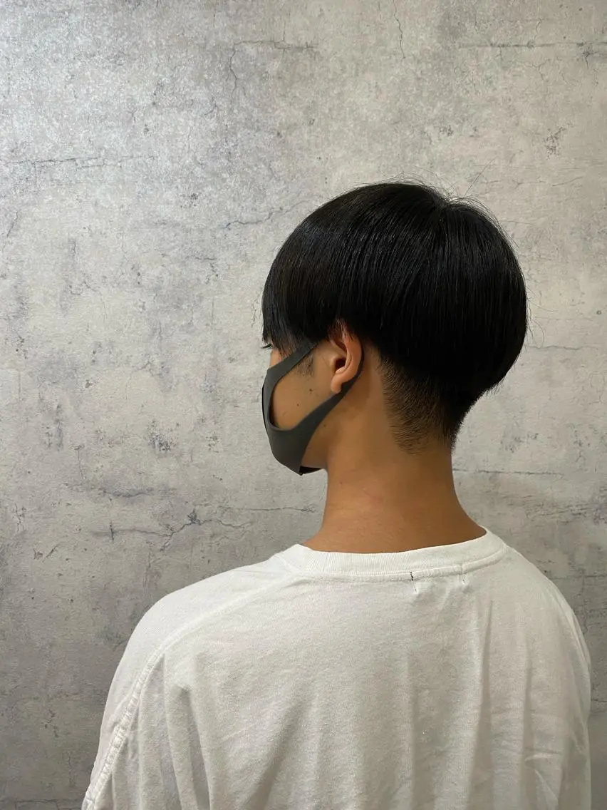 メンズ マッシュ yuite 新河岸のヘアスタイル