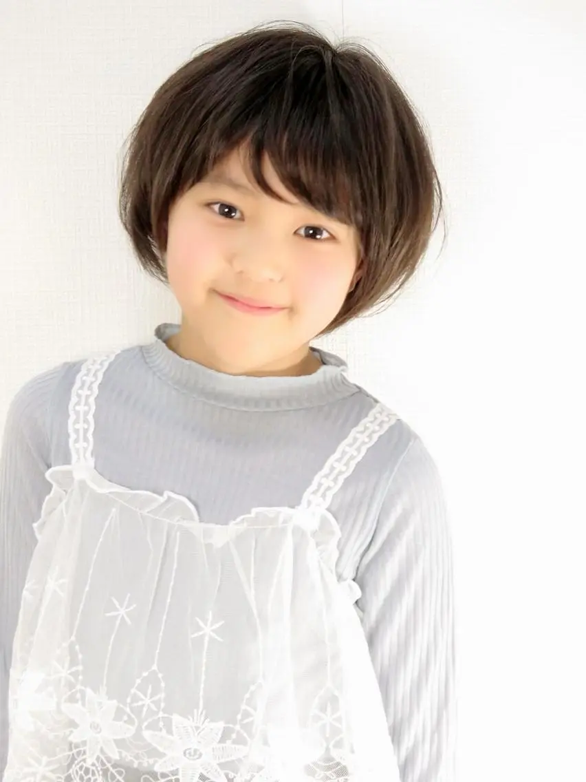 ミディアム キッズ パーマPrivate SalonNoa名駅のヘアスタイル