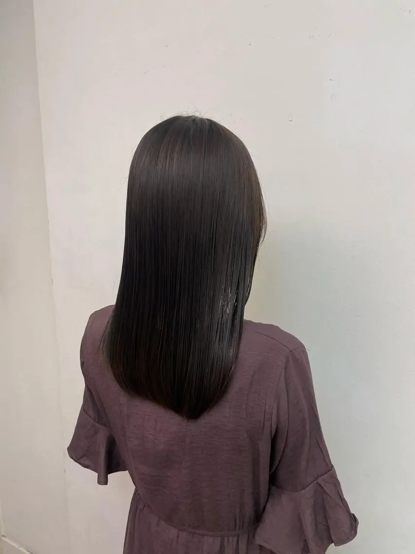 ロング カラー トリートメント 酸熱トリートメント トリートメント 川上拓真 ✂︎学芸大学のヘアスタイル