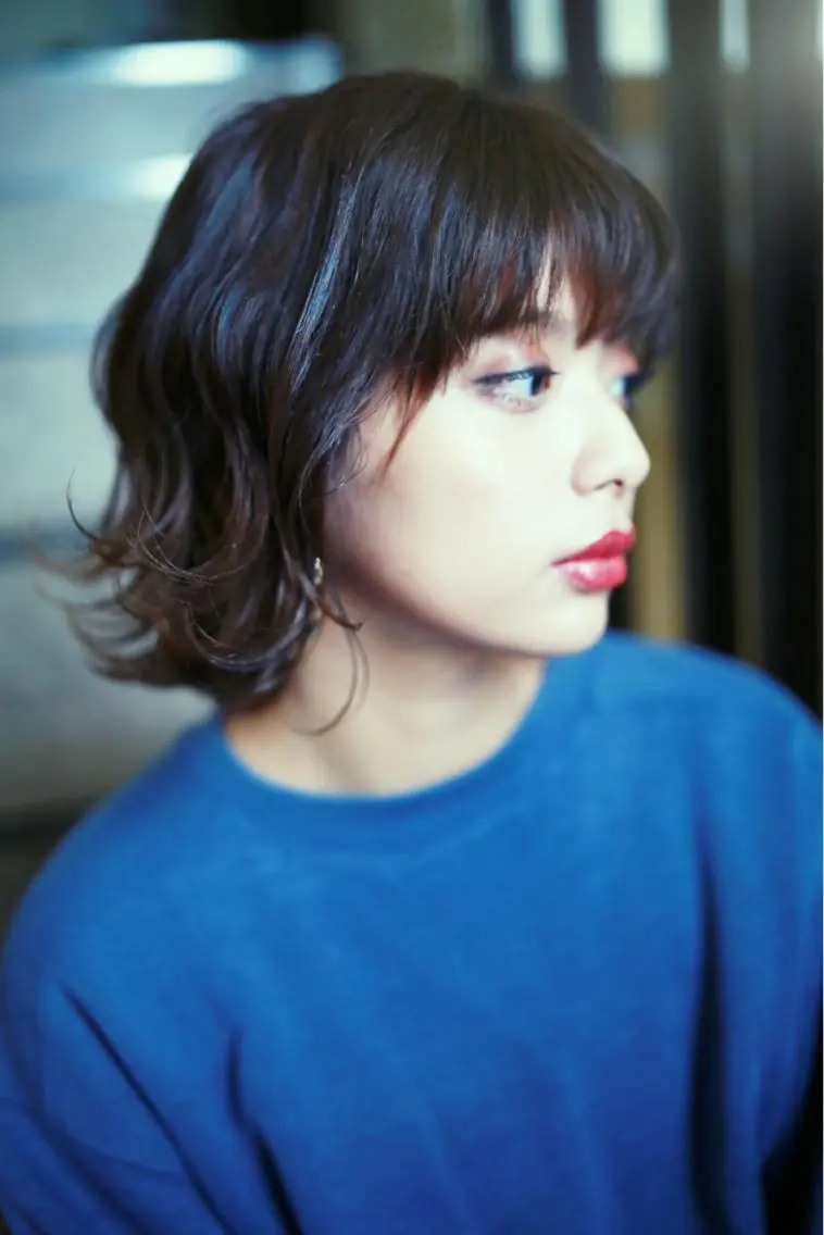 ミディアム カラー パーマ ヘアアレンジ メンズ キッズ ネイル マツエク・マツパ カット ヘアカラー トリートメント premier modelsのヘアスタイル