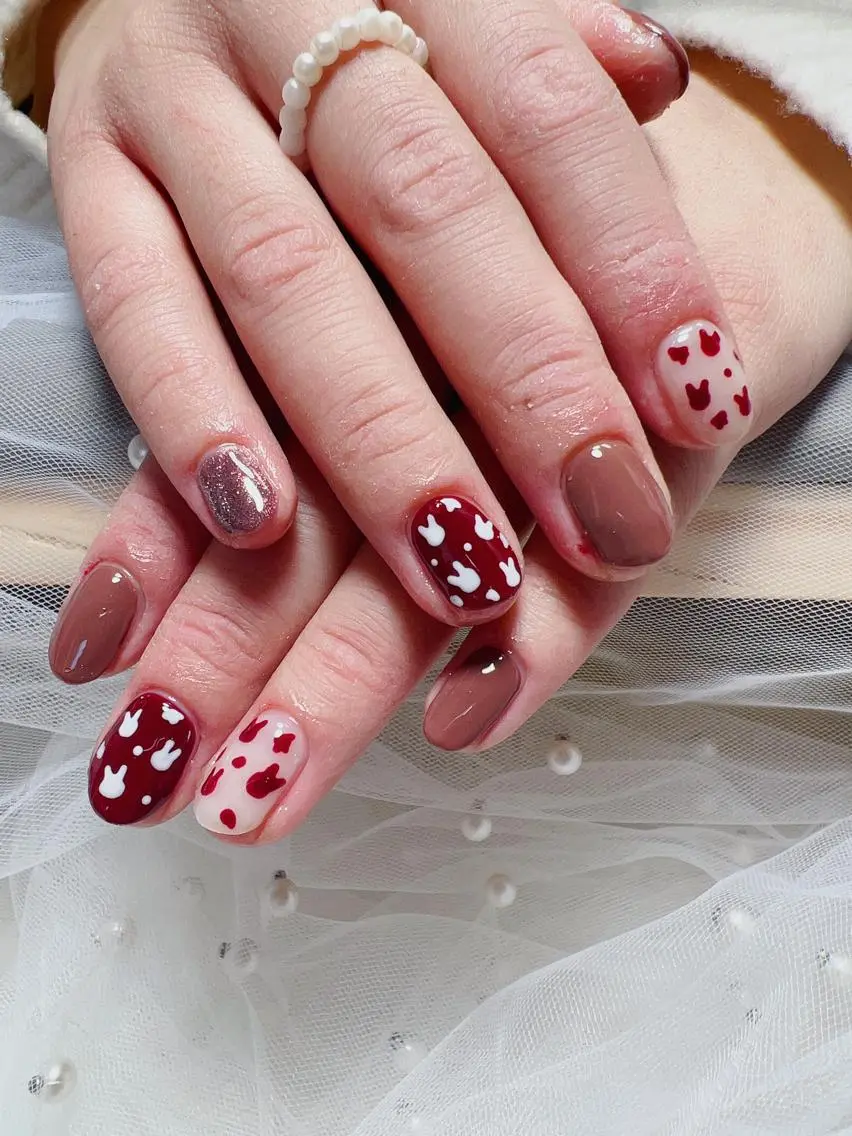 ショート カラー ネイル ハンドネイル Nail NaNaのネイルデザイン
