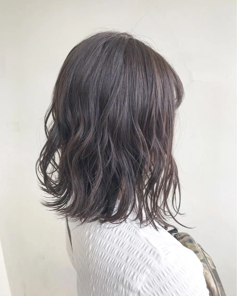 ショート カラー ヘアアレンジ グレージュ ミルクティーグレージュ ボブ 🟦横浜駅メンズパー マ｜小上馬淳司🟦のヘアスタイル