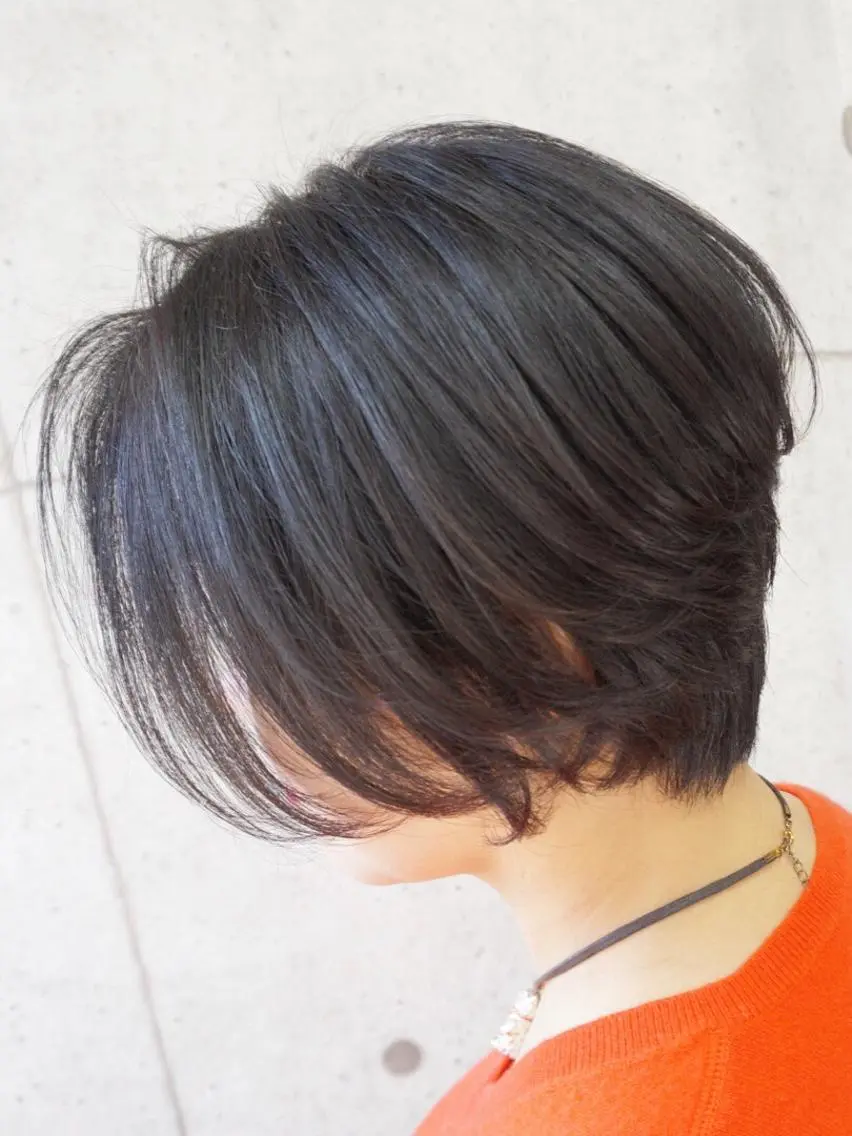 ショート ショートヘア カット ヘアカラー トリートメント hair teria ryu 大塚のヘアスタイル
