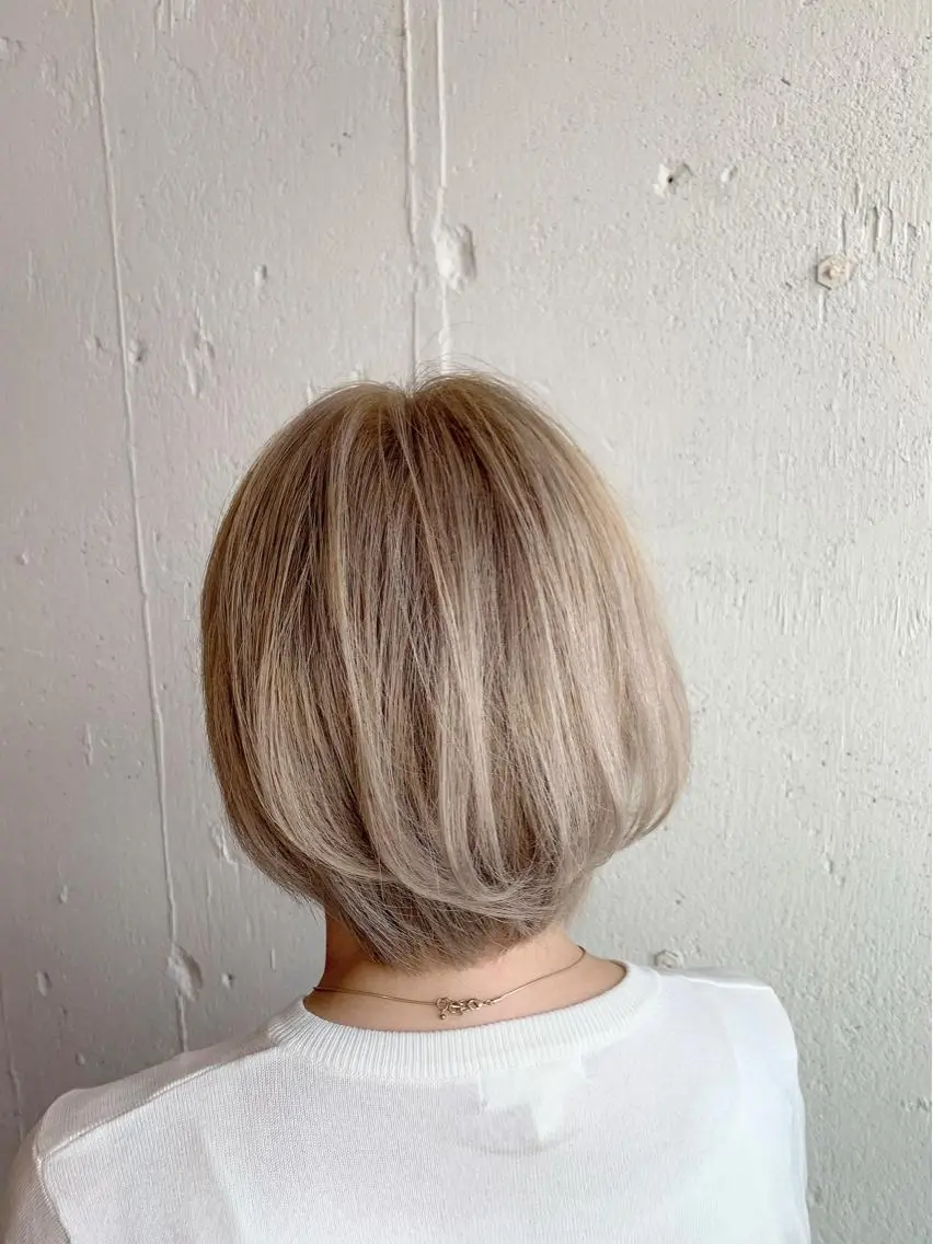 ショート カラー ヘアカラー トリートメント 💛丁寧さNo.🥇 🧸片山智裕💛のヘアスタイル