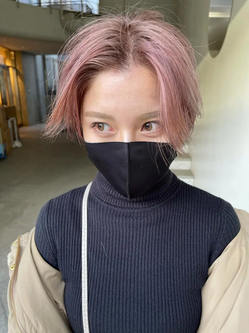 ミディアム カラー “ミニモ最高評価獲得 “代表"Kohei"のヘアスタイル