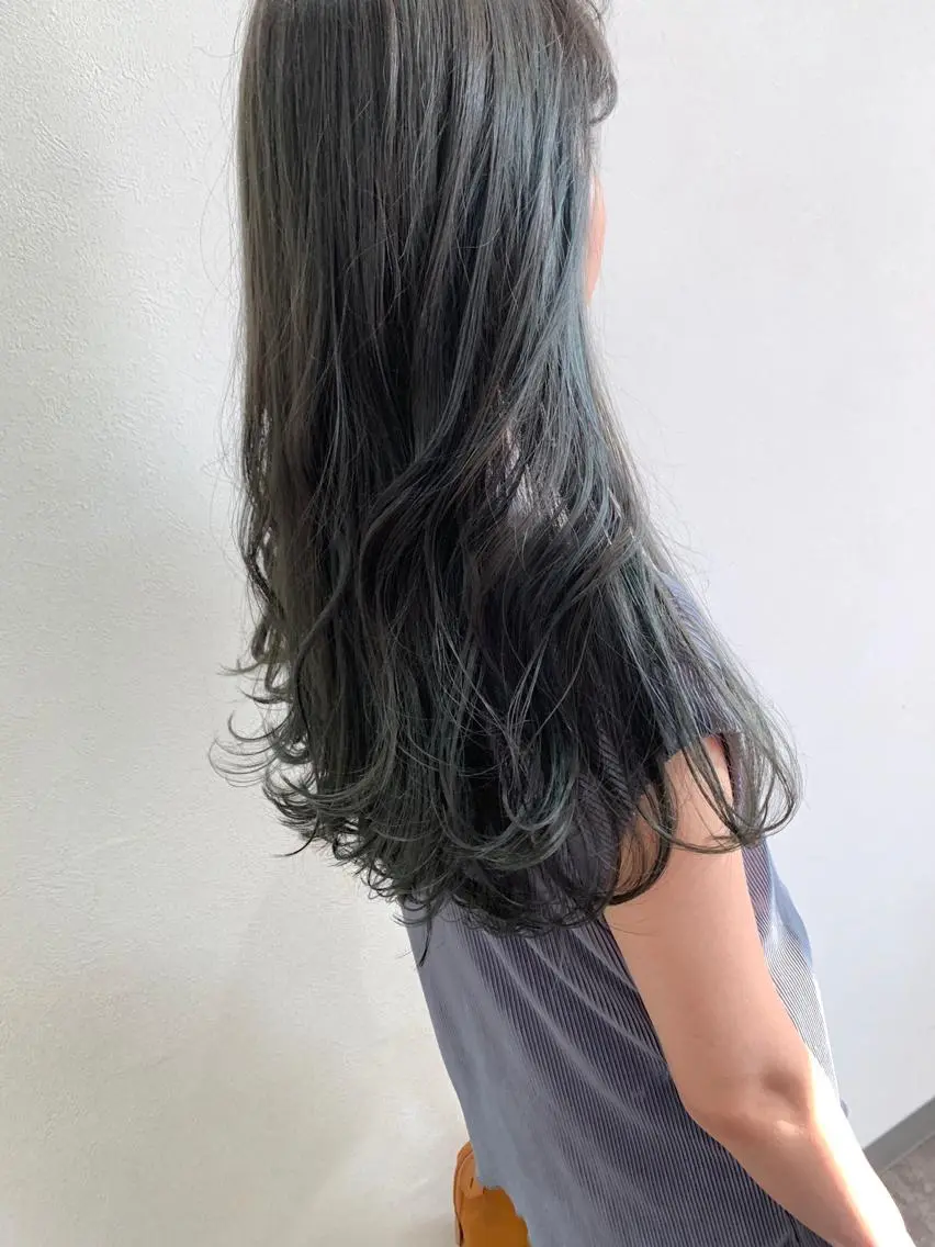 ロング ハイライト 高円寺 utuwa🌟まなみのヘアスタイル