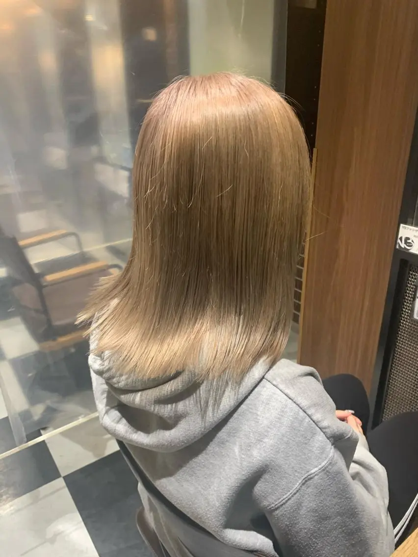 ミディアム 坪井 彰吾のヘアスタイル