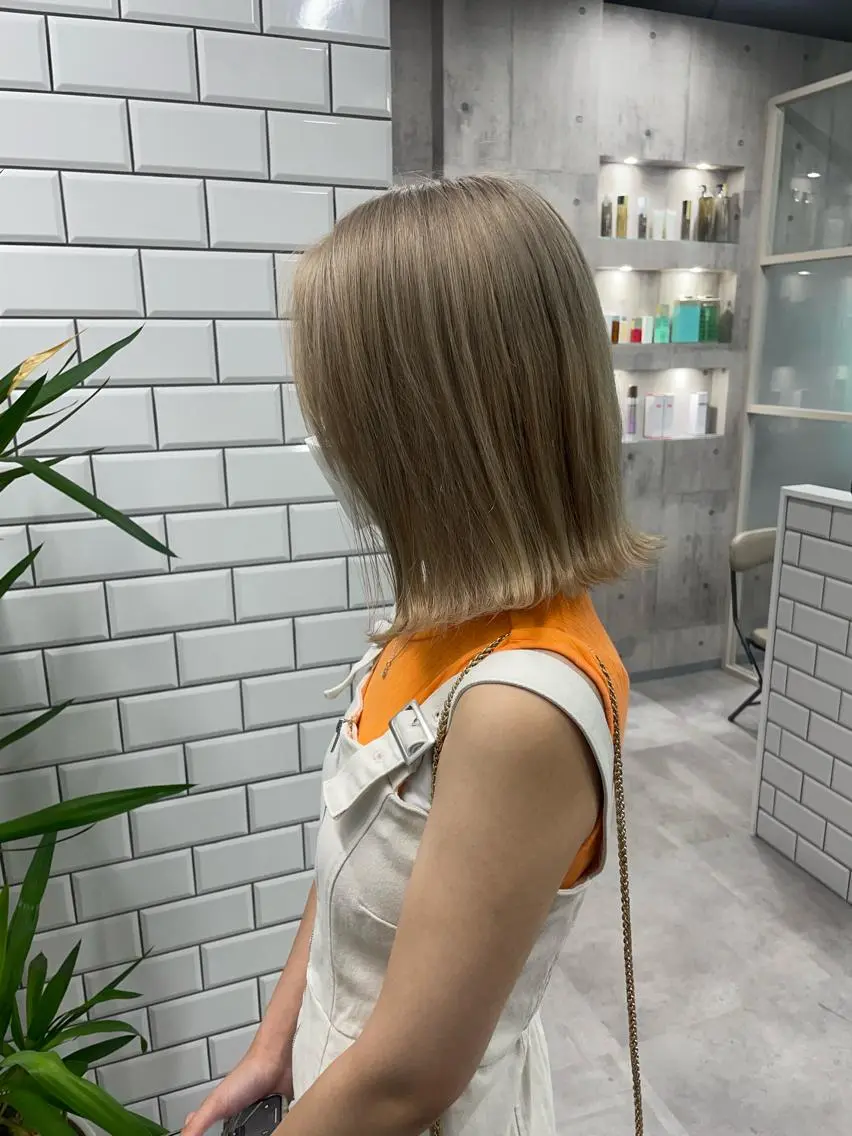 カラー カット ヘアカラー トリートメント オオカワユウキ 🎀newi池袋のヘアスタイル