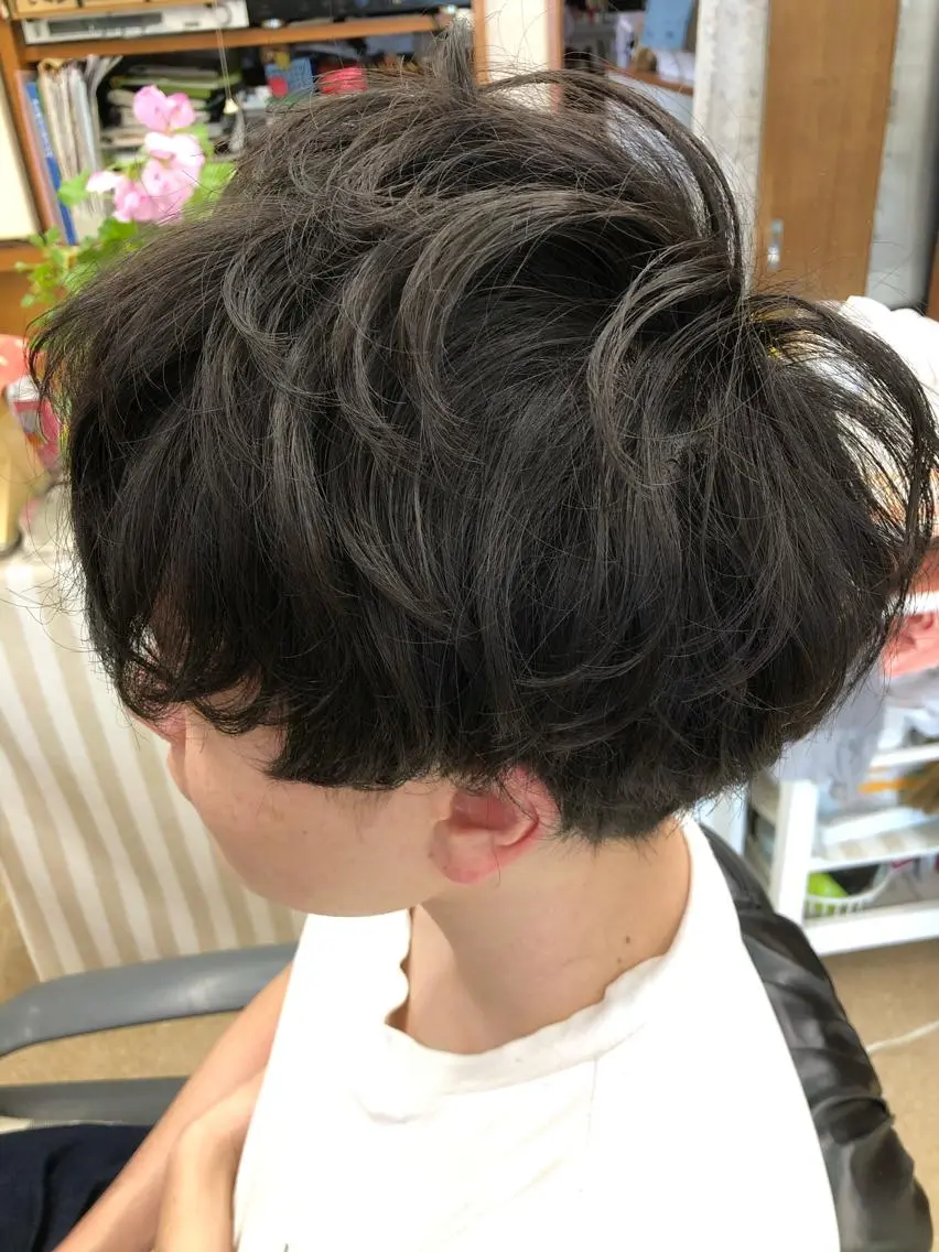 パーマ メンズ 石塚 浩のヘアスタイル