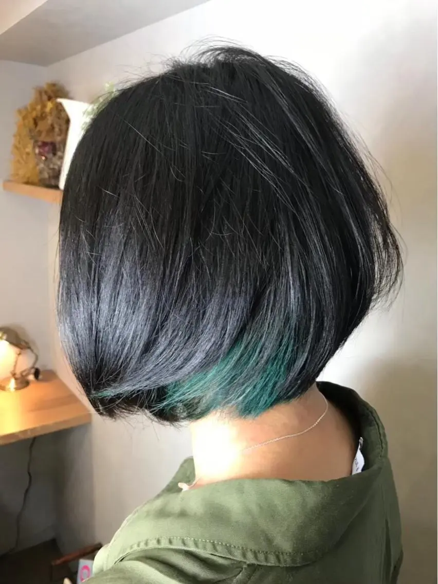 ショート カラー ヘアカラー BROCANTE立川 karasawa.nのヘアスタイル
