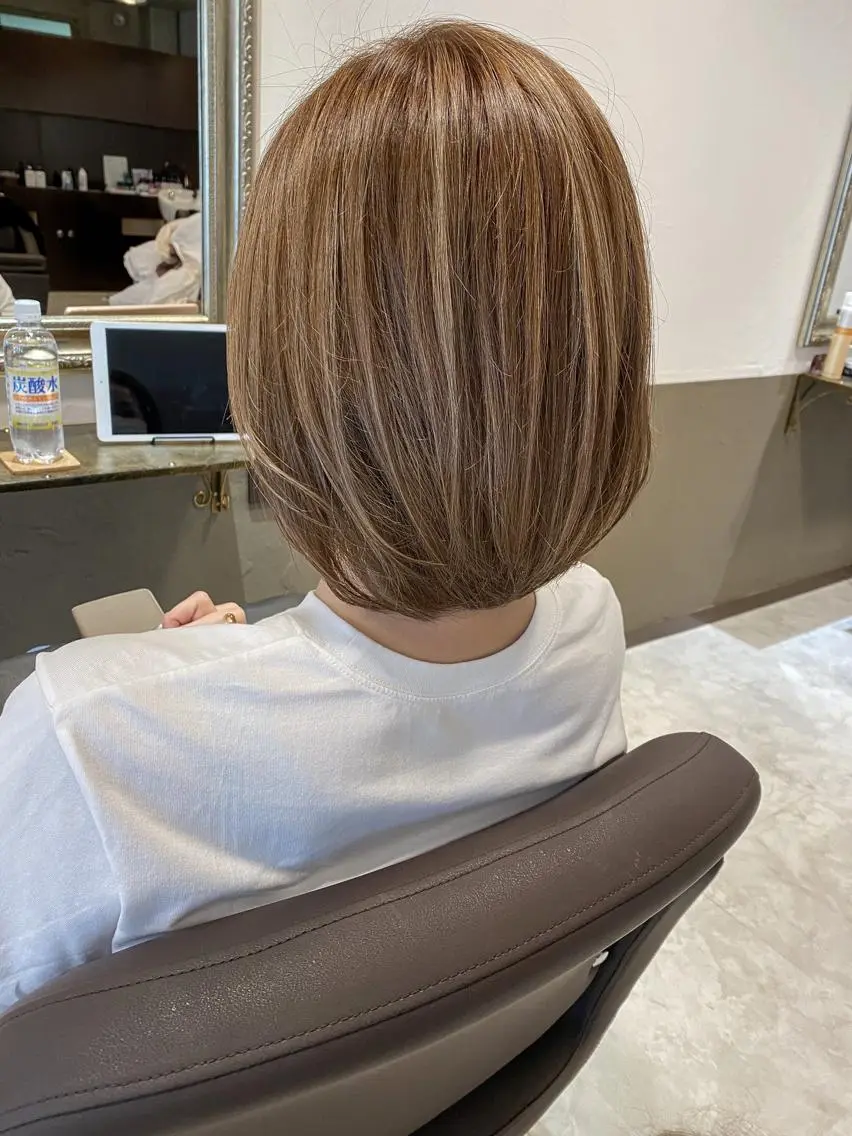 ショート カラー 坂井田 浩樹のヘアスタイル