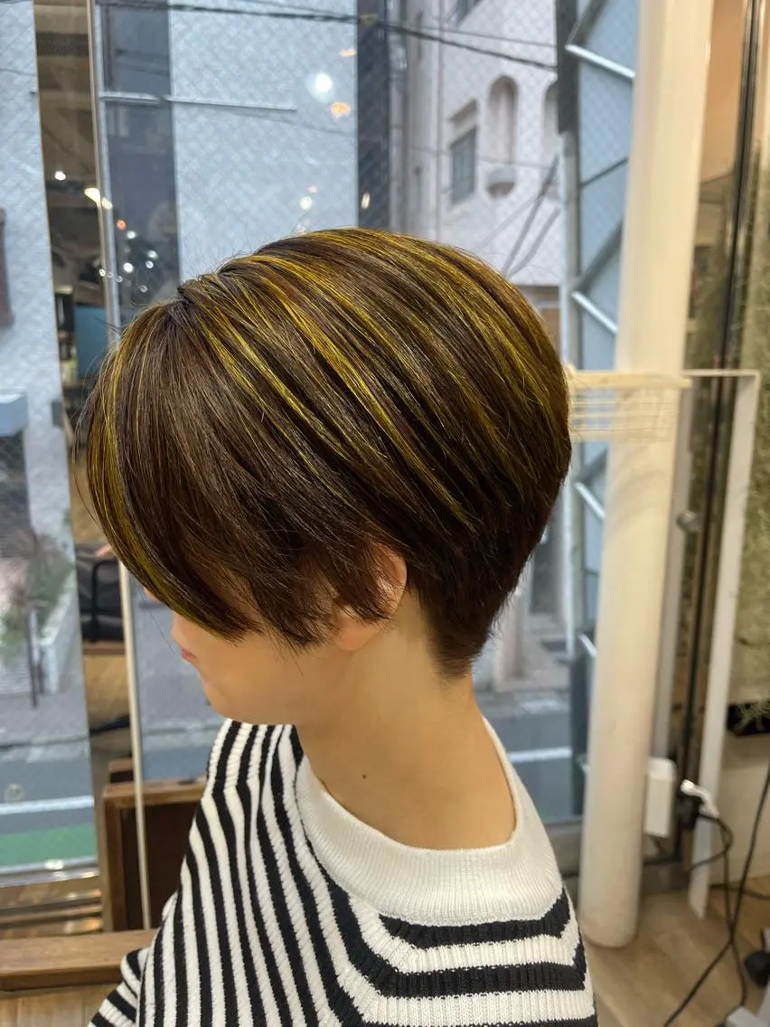 カラー 四ッ井 翔のヘアスタイル