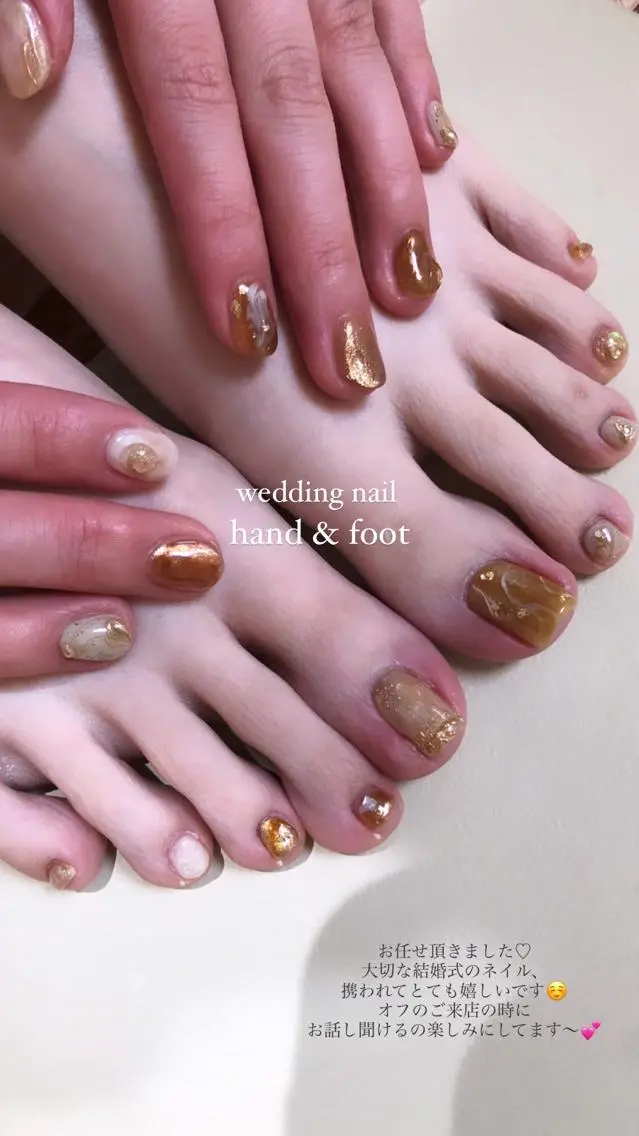ネイル フットネイル emma nailのネイルデザイン