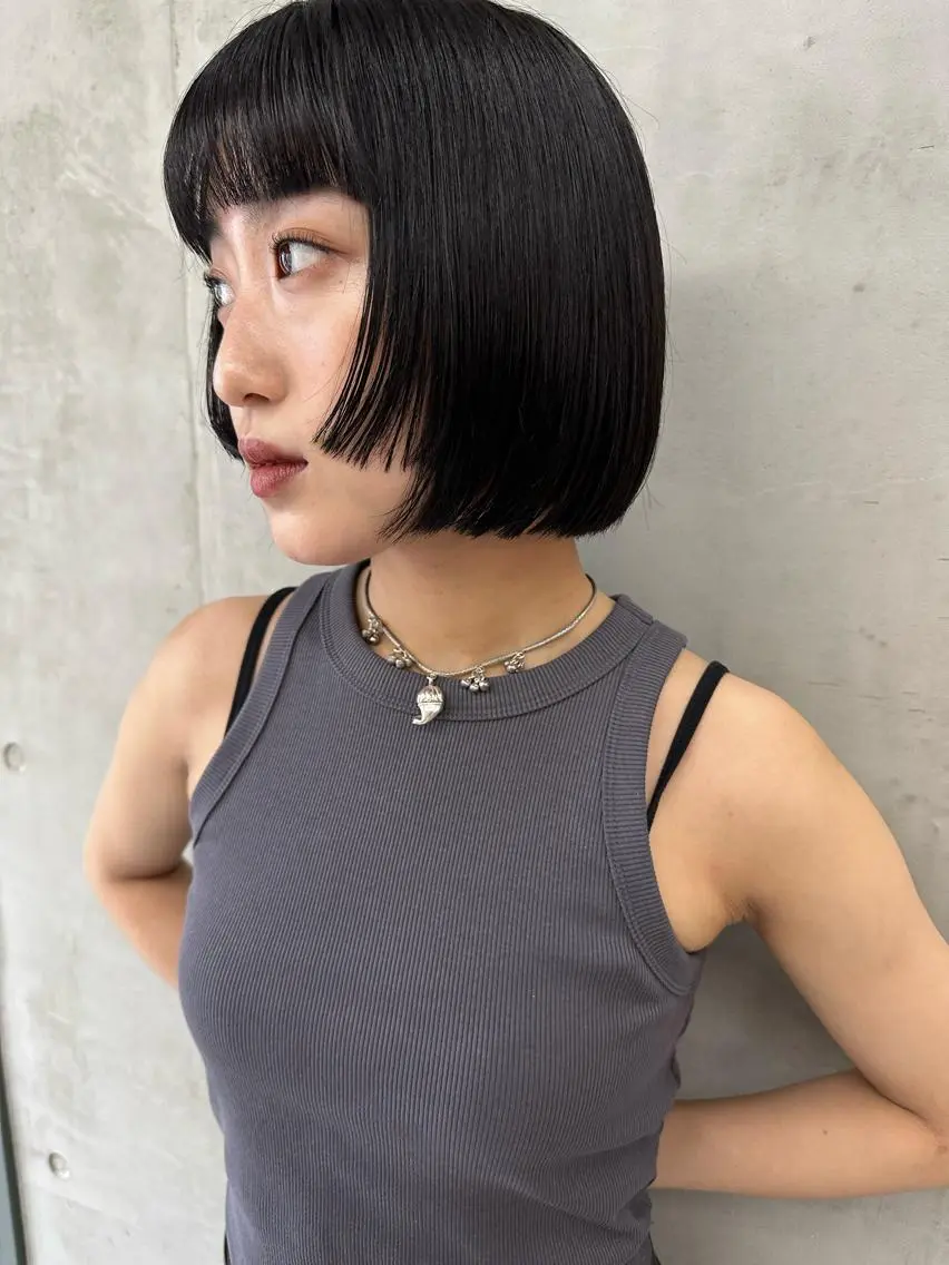ショート カット SALTWATER AYARIのヘアスタイル