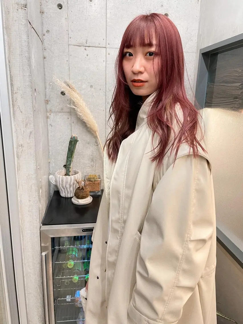ミディアム カラー カット ヘアカラー トリートメント センスをお届けします 大谷将生infpのヘアスタイル