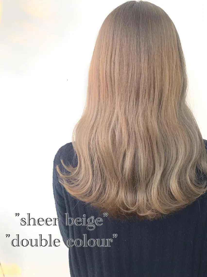 ロング カラー パーマ ヘアアレンジ アディクシーカラー バレイヤージュ ブリーチ ケアブリーチ デザインカラー カット ヘアカラー トリートメント Zina福岡天神🪞 髪質改善🪞レイヤーのヘアスタイル