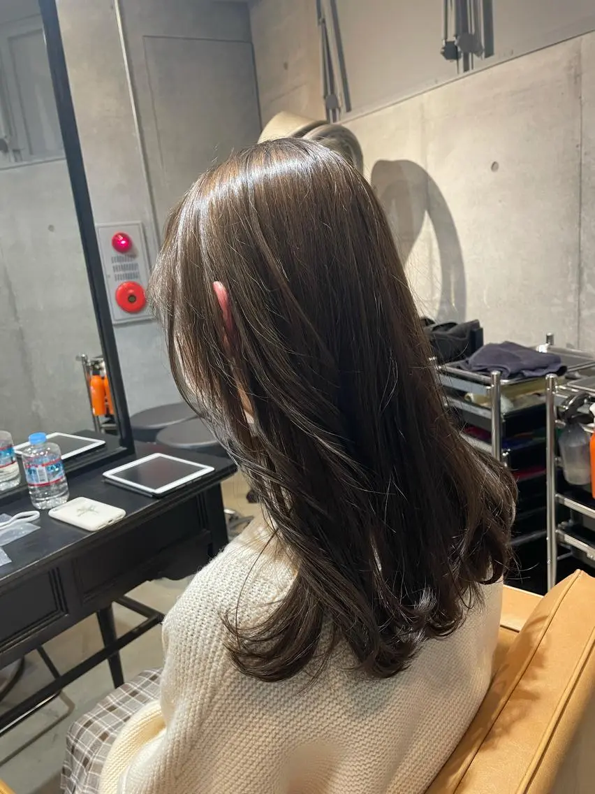 ロング カラー kana .のヘアスタイル