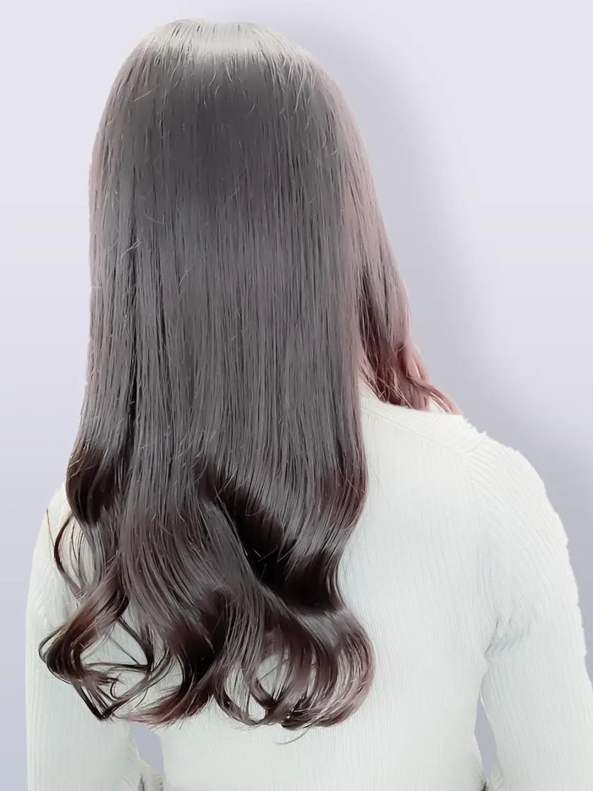 カラー ロング 透明感カラー 韓国風ヘア✨ 永岡 はるのヘアスタイル