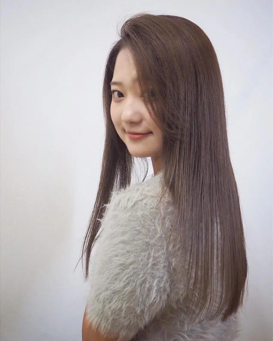 ロング 中江 規久のヘアスタイル