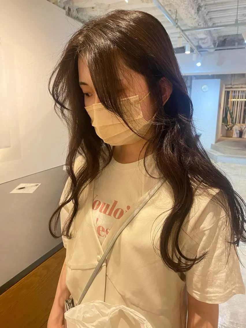 セミロング ari/ヘアセット レイヤーカット✂︎のヘアスタイル