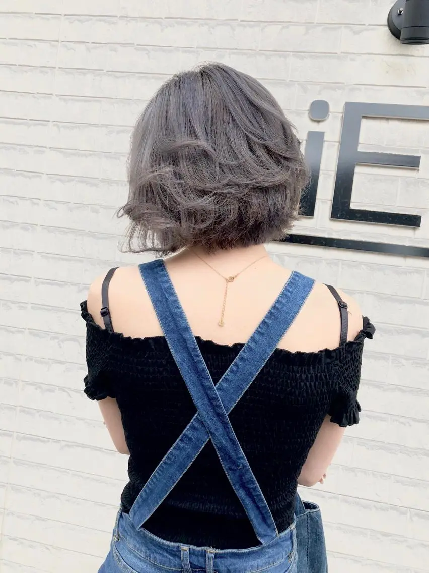 ミディアム カラー ヘアカラー トリートメント 佐藤 輝幸のヘアスタイル