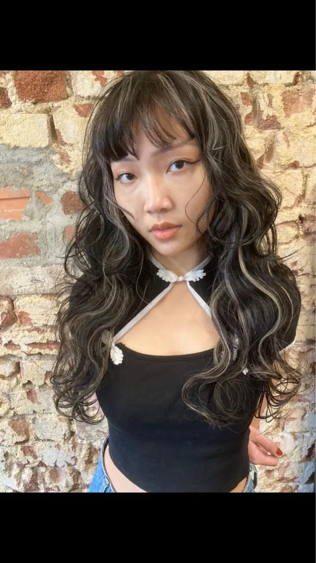 ロング カラー デザインカラー ハイライトカラー ハイライト 髪質改善　艶髪✨ Teppeiのヘアスタイル