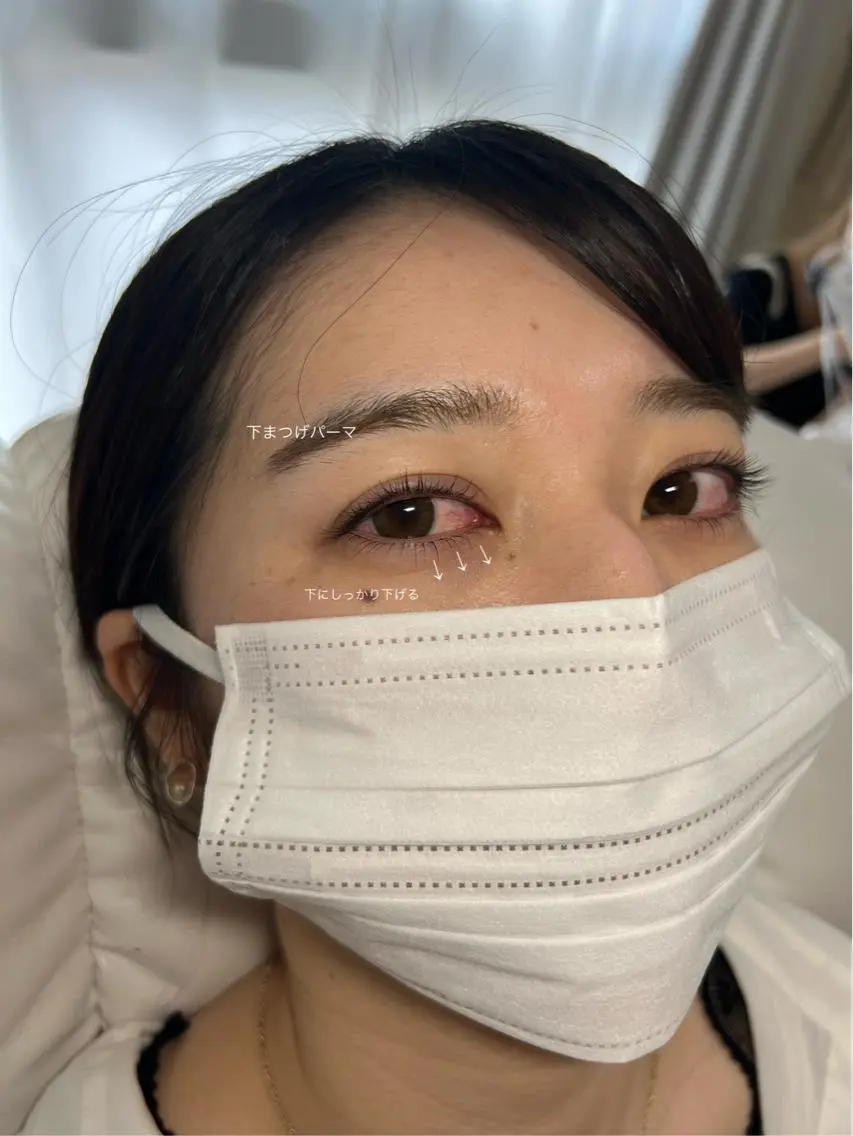 マツエク・マツパ まつげパーマ 下まつげエクステ naulu ✧Chinatsuのマツエク・マツパデザイン