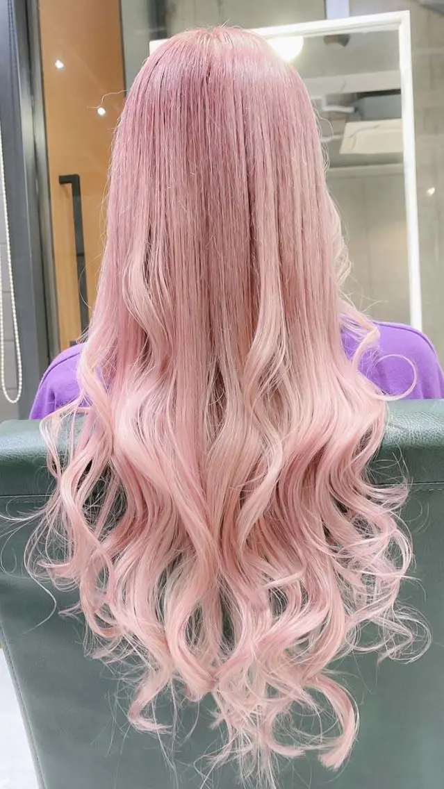 ロング カラー ヘアアレンジ ブリーチ ケアブリーチ 透明感カラー デザインカラー ハイトーンカラー Days 透明感カラーのヘアスタイル