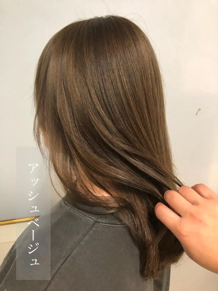 ロング カラー アッシュ ハイライトカラー インナーカラー ハイライト 🤍中野 レオ🤍のヘアスタイル