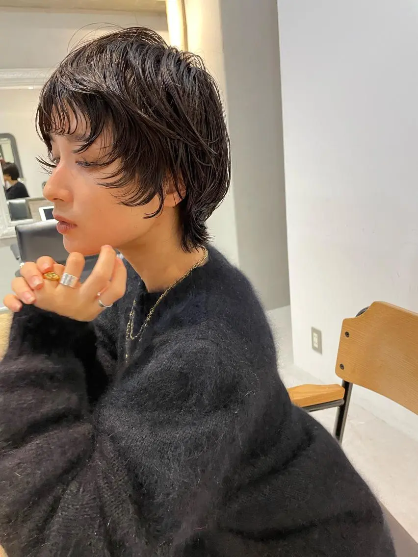 ショート パーマ ショートヘア カット パーマ トリートメント ショート・ボブ ・ウルフ✂︎IMAIのヘアスタイル