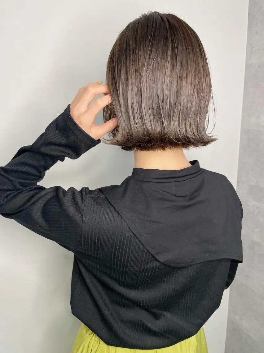 セミロング カラー ダブルカラー グラデーションカラー ハイライトカラー イルミナカラー インナーカラー カット ヘアカラー トリートメント BUCKS【天王寺】 バックス【駅30秒】のヘアスタイル