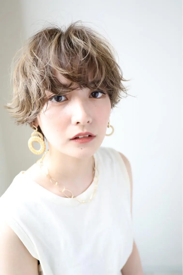 ショート ショートヘア サソウ ユリエ🥥のヘアスタイル