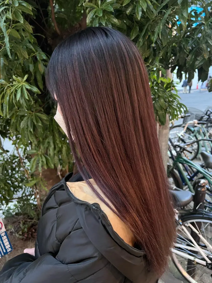 ロング ヘアカラー トップスタイリスト/ アユミのヘアスタイル