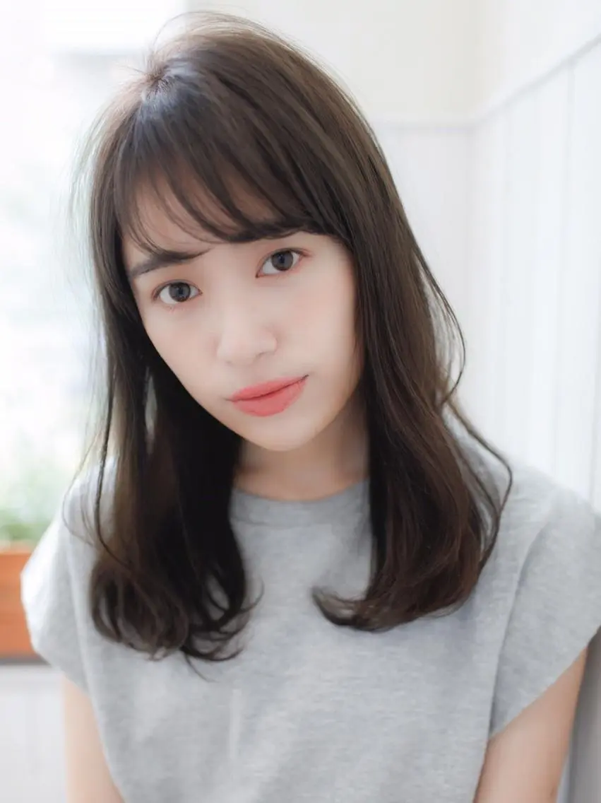 ミディアム カラー マツエク・マツパ 横浜Bob美容師🤎 ERINAのヘアスタイル