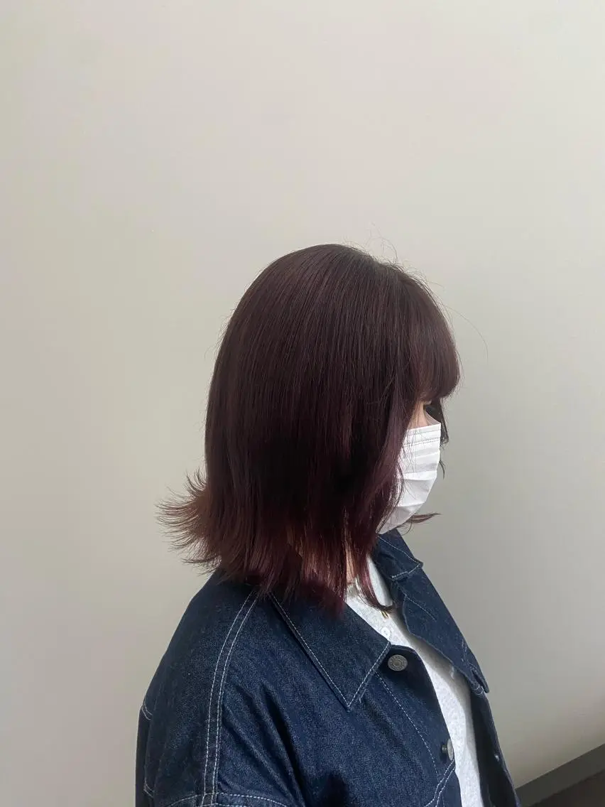 セミロング ヘアカラー 韓国ヘアメンズ・レデ ィース特化ミクのヘアスタイル