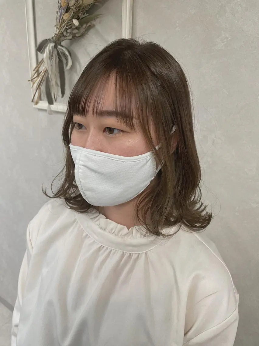 セミロング カラー 筑紫通り沿い | eNeのマツエク・マツパデザイン