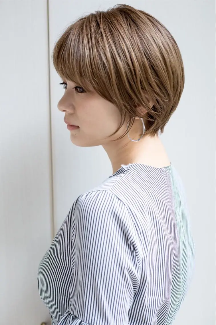 ショート カット ヘアカラー トリートメント ヘッドスパ 代表 吉澤弘哲のヘアスタイル