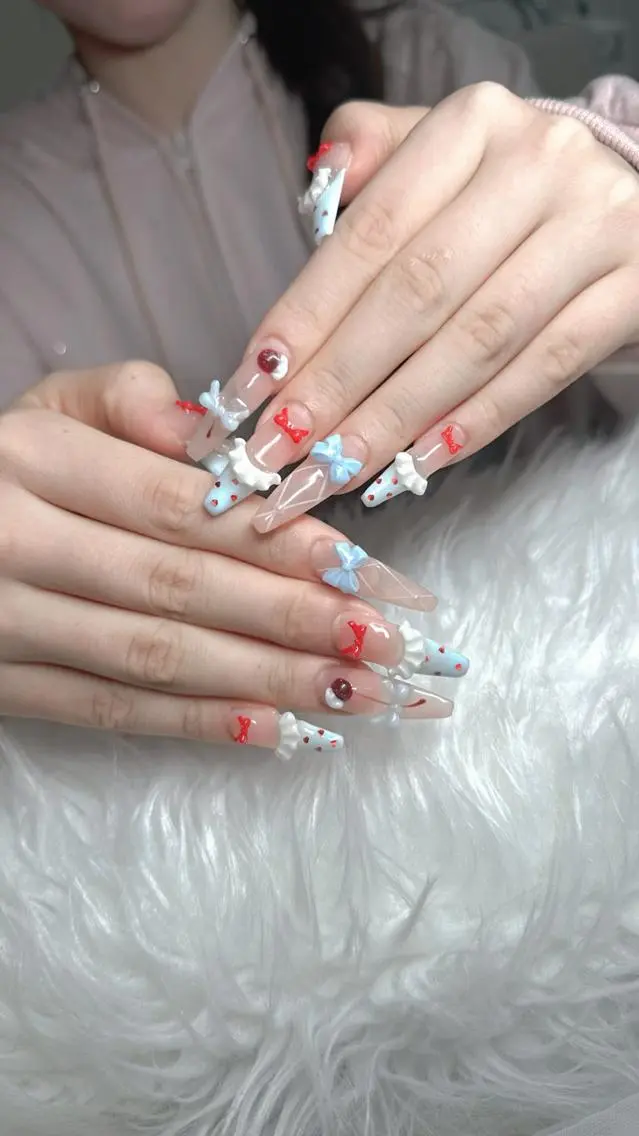 ネイル フレンチネイル ジェルネイル ハロウィン 韓国ネイル マグネットネイル ハンドネイル H.baby Nail Salonのネイルデザイン