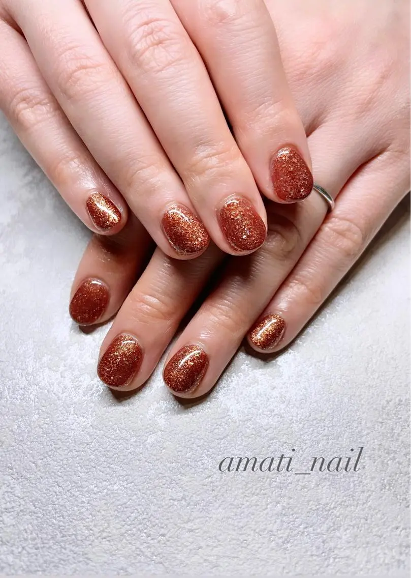 ネイル アニマル柄 マグネットネイル ミラーネイル ニュアンスネイル ワンカラーネイル ハンドネイル amati_nail TAKAKOのネイルデザイン