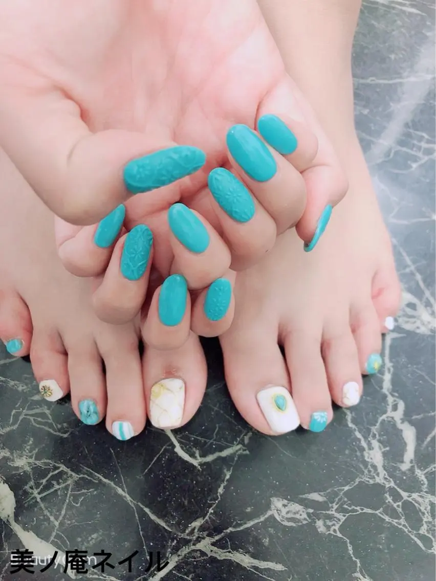 ネイル 美ノ庵ネイルサロン メトロポリタン前店のネイルデザイン