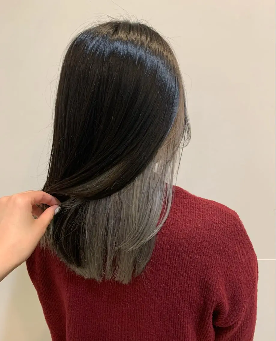 カラー ✄折橋 彩花🐶🍑のヘアスタイル